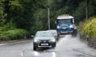 Heavy rain could cause flooding on roads across Aberdeen, Aberdeenshire and Moray.