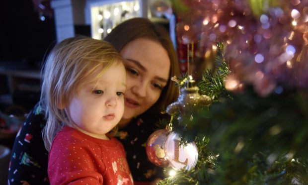 Kim MacRae with daughter Lily