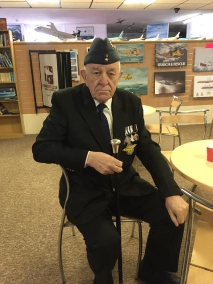 RAF veteran Patrick Wire has been taking part in the calls.