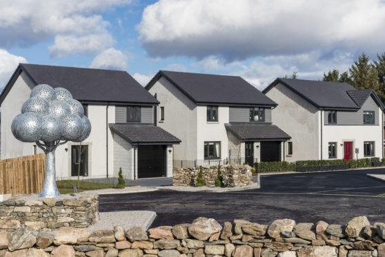 Thursday 14th March 2019, Aberdeen,  Bancon Homes Kinion Place development


(Photo: Ross Johnston/Newsline Media)