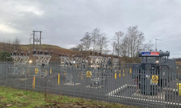 Taynuilt substation.