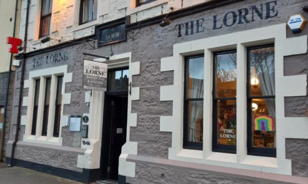 The Lorne bar, Oban.