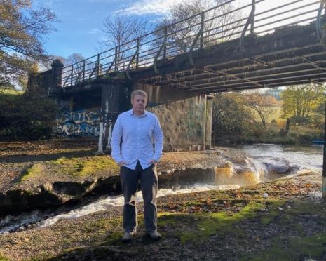 Tim Eagle has raised concerns over the condition of the Cloddach Bridge.