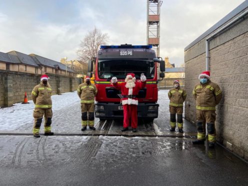 Commander Alison Robertson and Grantown fire crew will join firefighters from Baednoch and Strathspey in walking, cycling or running to raise £2500 for charity.