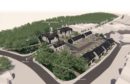 An artist's impression by Aberdeenshire Council of plans for 40 affordable homes on the former Ellon Academy site.