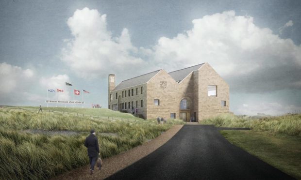 Artist impression of planned clubhouse