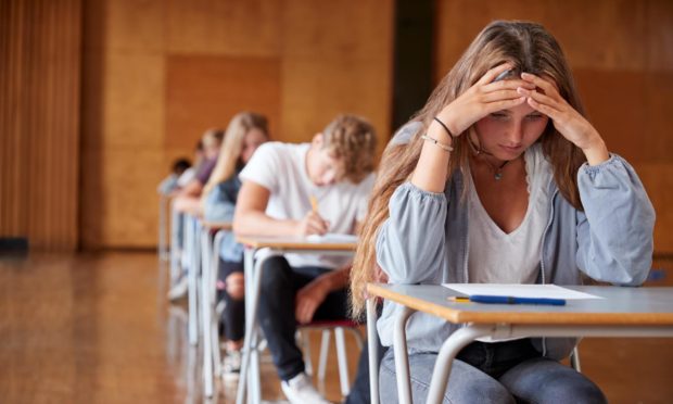 The muddled nature of exams this year is heaping extra stress onto teenagers, writes Chris Deerin