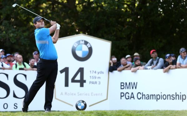 Patrick Reed at Wentworth.