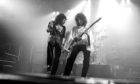Freddie Mercury and Brian May rocked audiences in the Capital on Queens Night At The Opera tour in 1975.