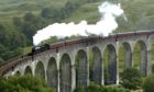 Hogwarts Express on the Glenfinnan Viaduct