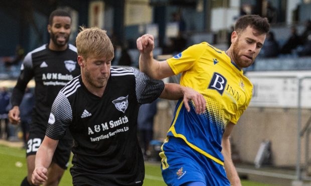 Kieran Freeman, left, would be happy to have a second spell with Peterhead