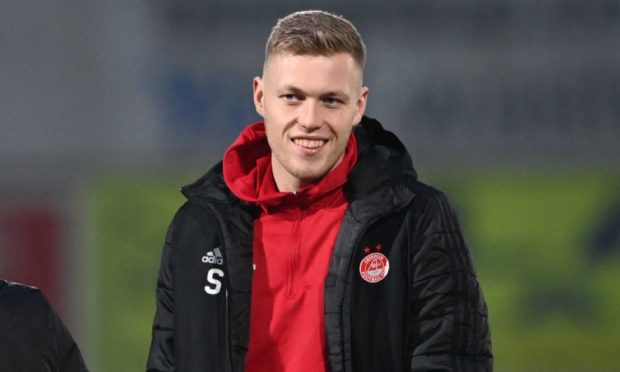 Sam Cosgrove has joined Aberdeen from Birmingham City