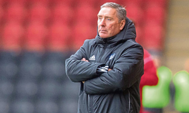 Peterhead boss Jim McInally.