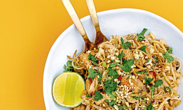 chicken pad thai confessions of a fit foodie