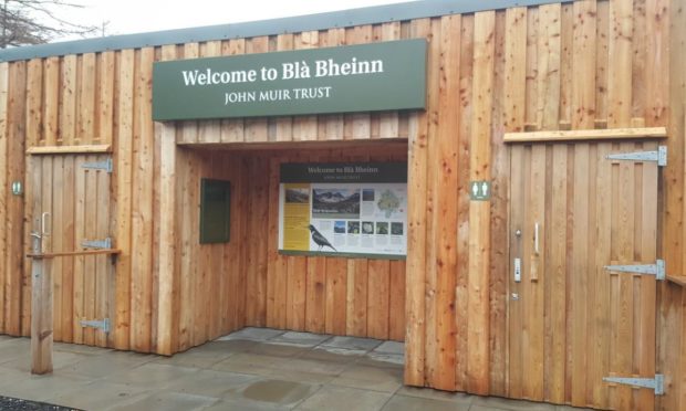 Bla Bheinn on Skye, where green toilet facilities were created at the popular climbing and visitor site.