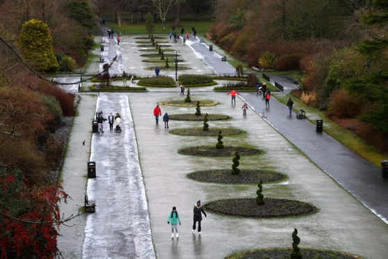 Seaton Park earlier this month