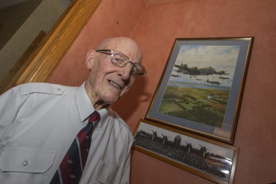 Mr Mason, who is celebrating his 100th birthday