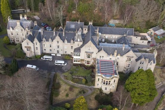 Solar panels will be installed on the roof of the dining room at Cluny Hill.