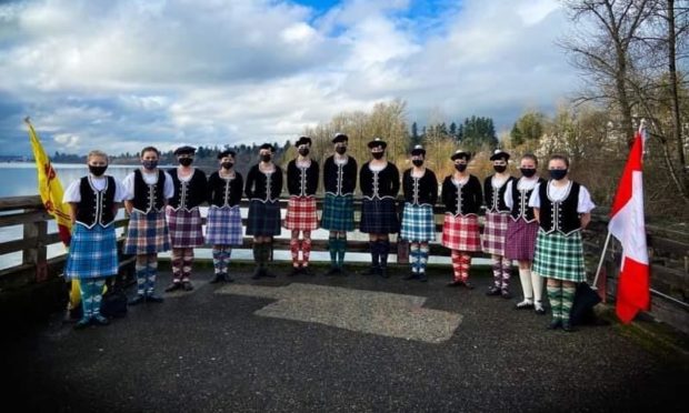 Dunvegan Dance Academy in Canada who performed three Highland dances for the virtual Burns Supper.