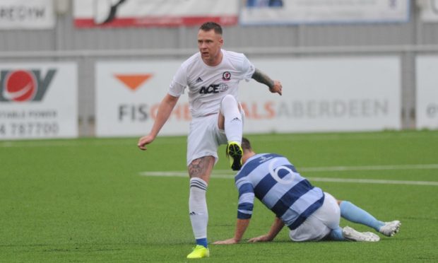 Cove Rangers defender Ryan Strachan.