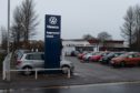 A gang of thieves targeted the Hawco dealership in Elgin. Image DC Thomson
