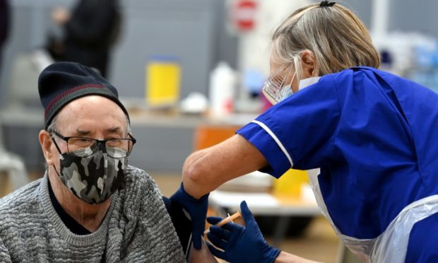 Vaccinations are well under way in Stonehaven