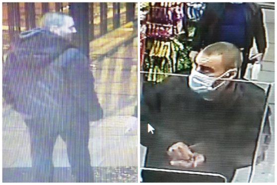 Two cctv images have been released by officers following an assault near Union Square.