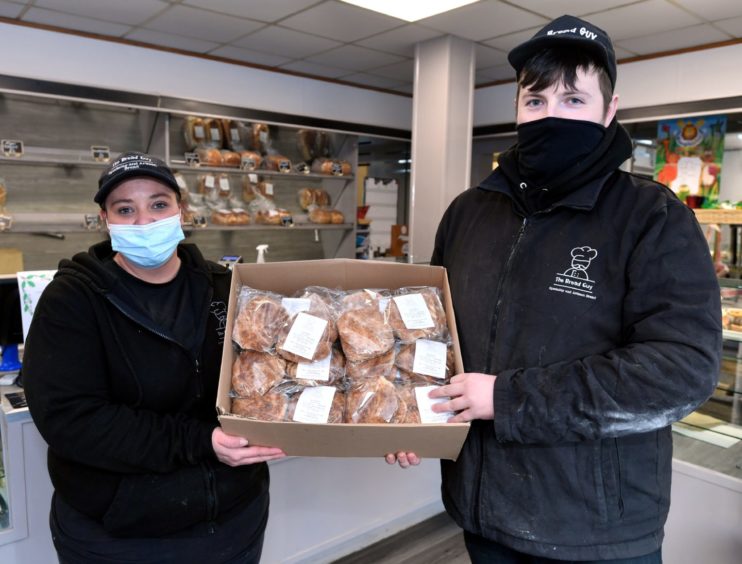 Aberdeen bakery delivers 1,000 butteries across the UK in first week of