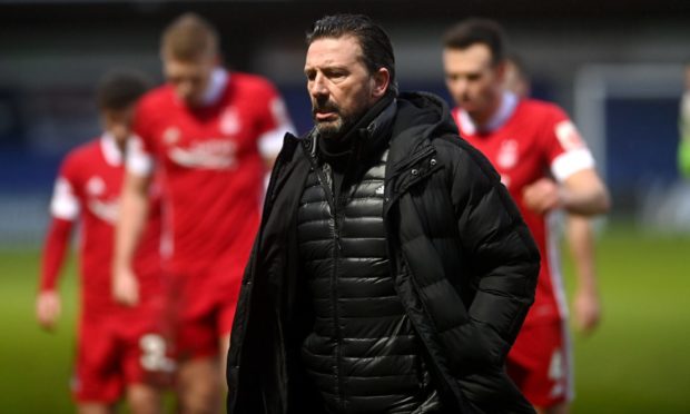 Aberdeen manager Derek McInnes.