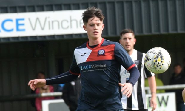 Turriff United midfielder Keir Smith.