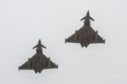 Typhoon jets at RAF Lossiemouth.