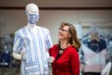 Maureen Halkett helped run a project to make scrubs and masks for the NHS frontline workers.