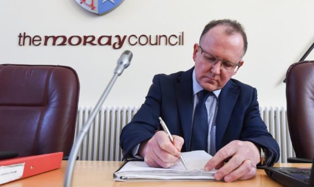 As a member of NEPHA, Moray Council chief executive Roddy Burns is expected to sign up to an agreement with Public Health Scotland to improve the health of people across the area. Image: Jason Hedges/DC Thomson