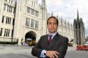Councillor Martin Greig at Marischal College, Aberdeen.    
Picture by Kami Thomson.