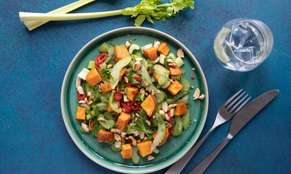 Sweet potato salad.
