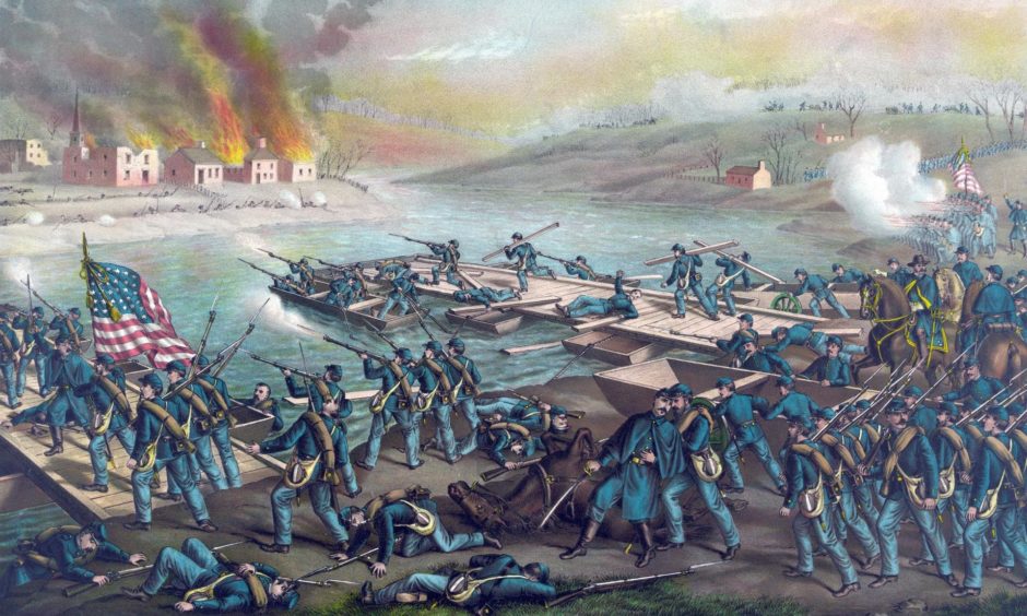 Captain John Watson stumbled upon how the American Civil War came to be remembered in Dundee.