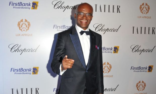 Kriss Akabusi.
Mandatory Credit: Photo by Can Nguyen/Shutterstock (9101992g)