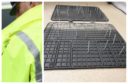 Police are appealing for information after car mats with nails were found on a north road