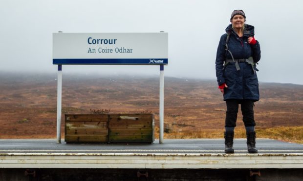 Jan Robinson, manager of the Loch Ossian Youth Hostel.