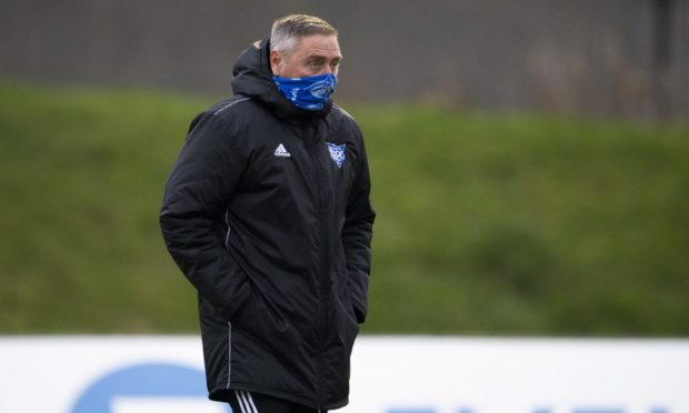 Peterhead manager Jim McInally.