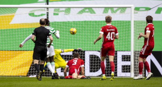 Odsonne Edouard's goal gives Celtic victory over Aberdeen.