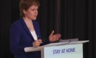 Nicola Sturgeon was speaking amid rising case numbers in Scotland