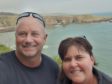 Australian author Karly Lane, with husband Will, on a visit to Portsoy and a tour of Scotland which influenced her latest book. 
Supplied by Karly Lane