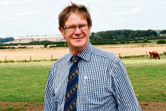 Donald Biggar was described as a "great stalwart" of native beef breeds.