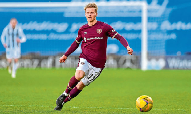 Gary Mackay-Steven of Heart of Midlothian FC.