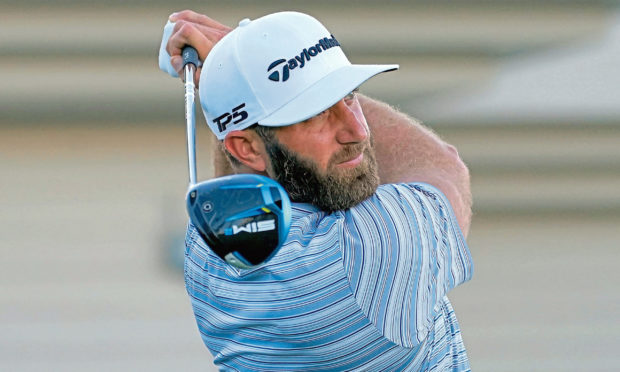 Dustin Johnson.