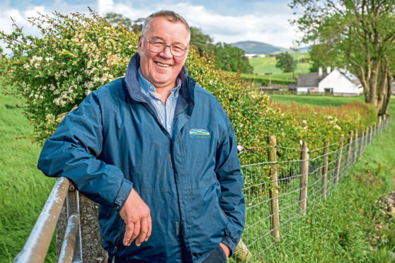 Outgoing NFUS president Andrew McCornick