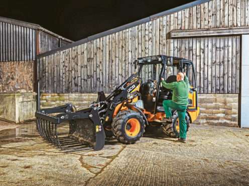 JCB’s new ultra-compact loader is now twice as powerful.