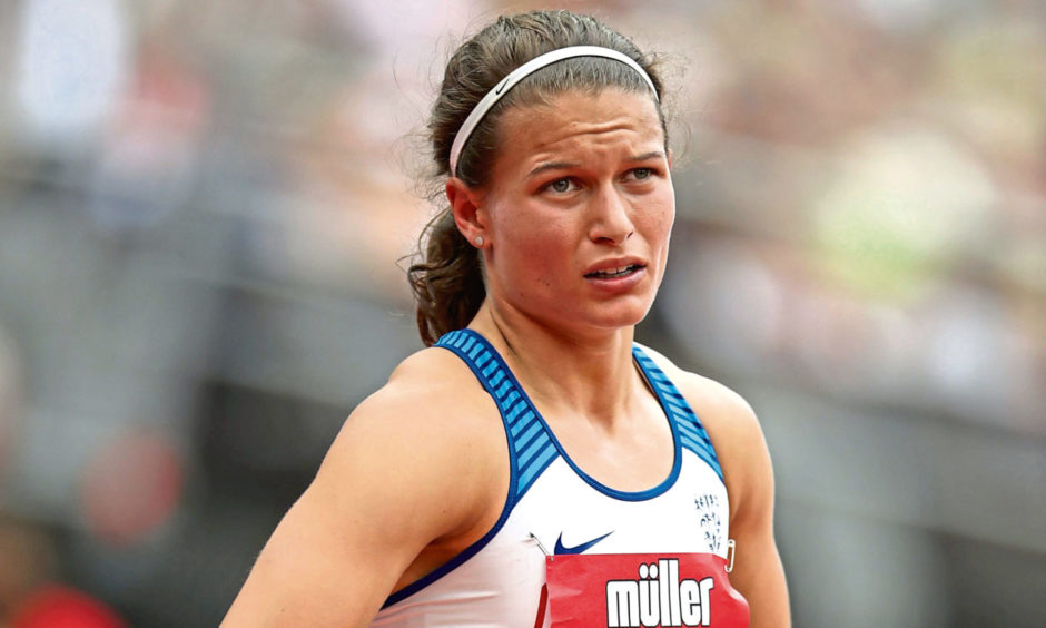 Zoey Clark at the 2018 London Anniversary Games