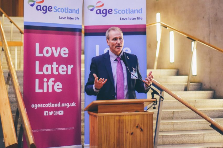 Age Scotland chief executive Brian Sloan is calling for an action plan to address the needs of older people coming out of lockdown